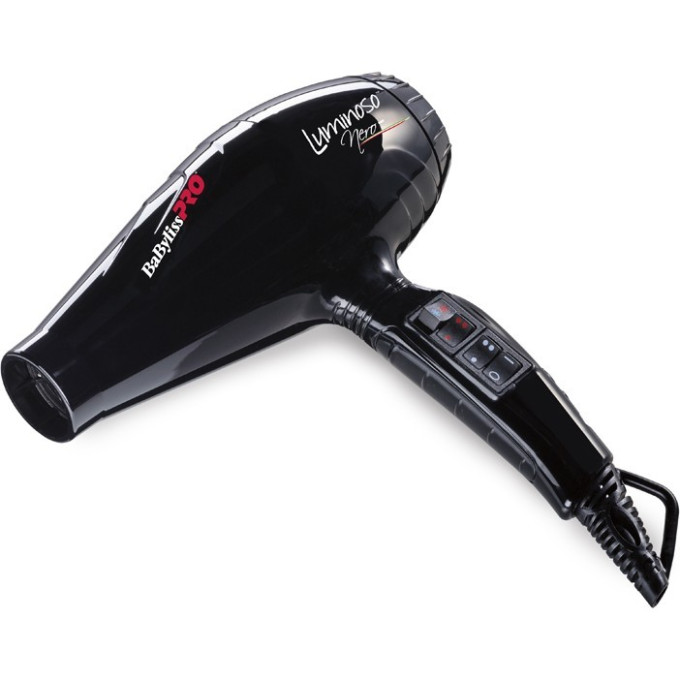 Фен BABYLISS PRO Luminoso Nero Ionic BAB6350IBE